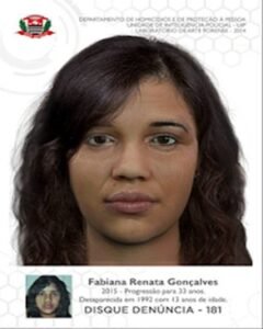 Fabiana Renata Gonçalves - pessoas desaparecidas - ong desaparecidos do brasil