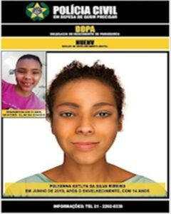 Polyanna Ketlyn da Silva Ribeiro - pessoas desaparecidas - ong desaparecidos do brasil