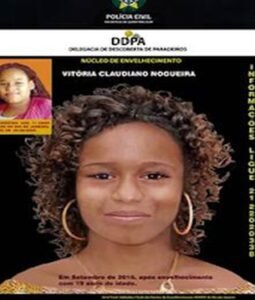 Vitória Claudiano Nogueira - pessoas desaparecidas - ong desaparecidos do brasil