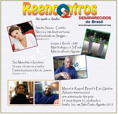 reencontros - ong desaparecidos do brasil