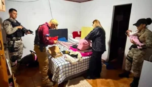 A BEBÊ AYLA É RESGATADA NO PARAGUAY